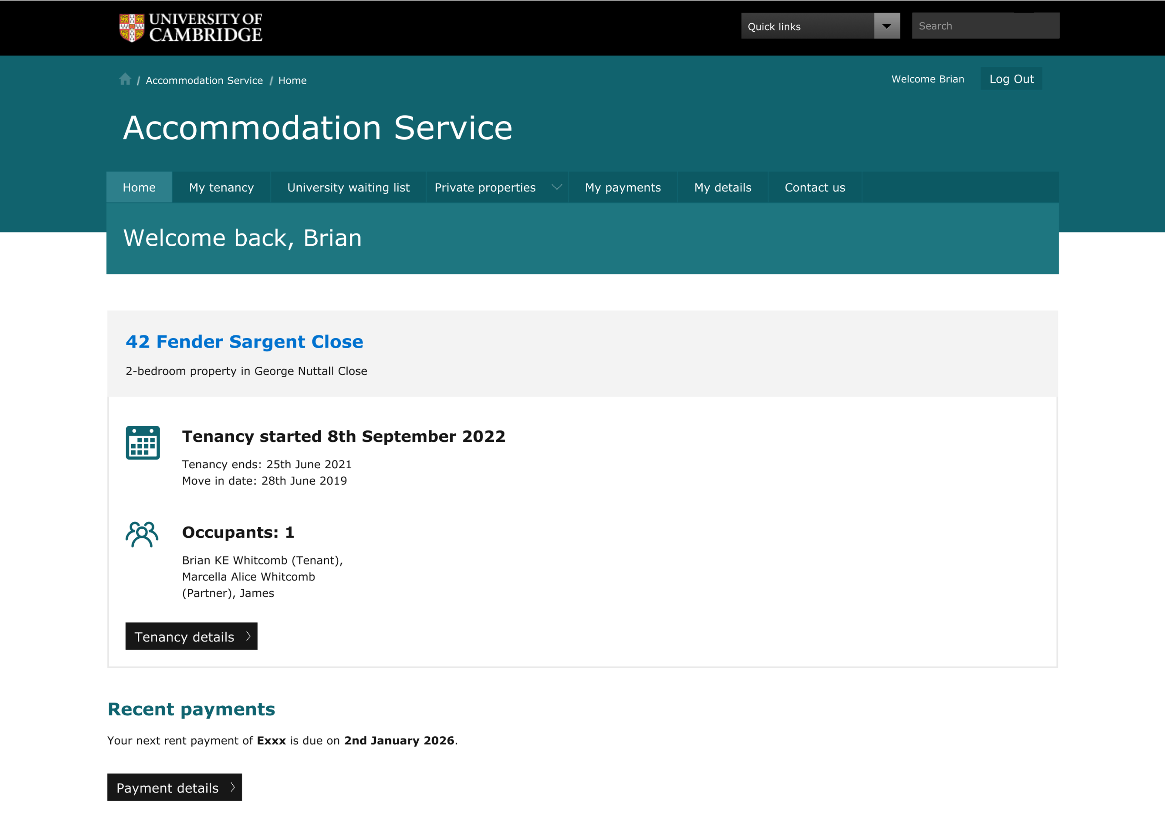 Lodge Homepage